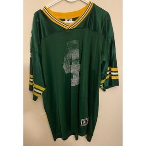 Brett Favre‎ Green Bay Packers Green Starter Jersey Size 52/XL